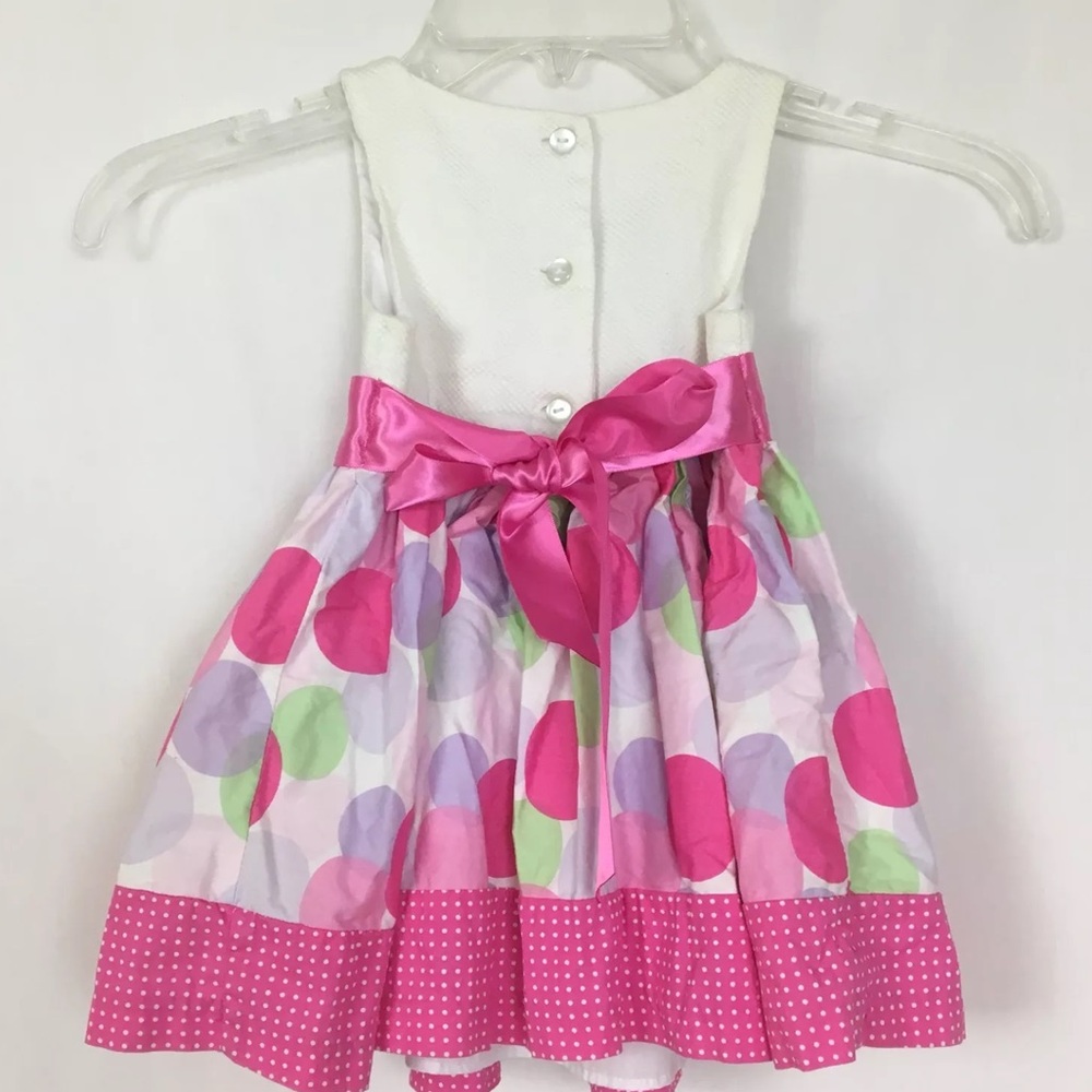 SOLD SOLD Bonnie Baby Birthday Dress - Picture 5 of 6